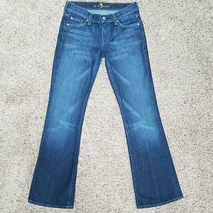7 FOR ALL MANKIND Bootcut Jeans- size 25 x 29